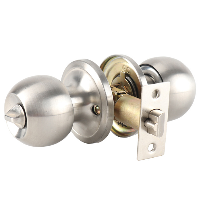 Zeise-ikon Double sided three tubular stainless steel door knob lock