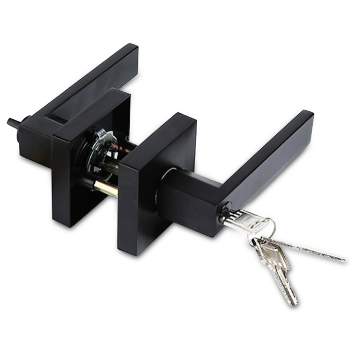 Zeise-ikon Heavy duty top security tubular latch entrance door handle lever lock 