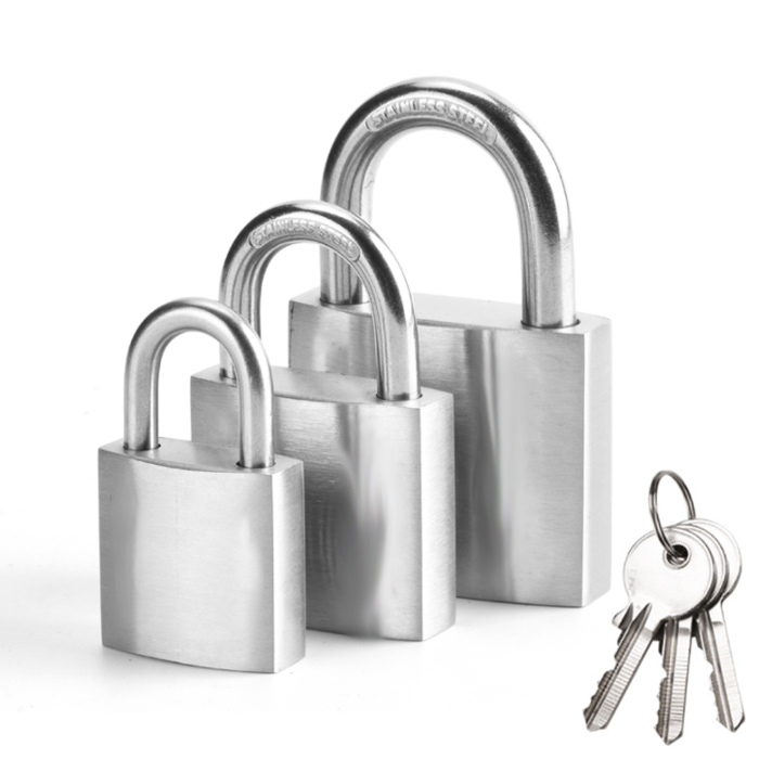Zeise-ikon Wholesale customized LOGO 304 stainless steel padlock