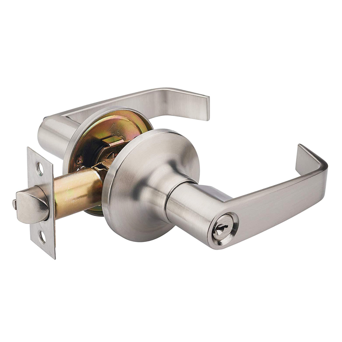 Zeise-ikon Zinc alloy indoor door lock key in lever entry door handle lock lever set 