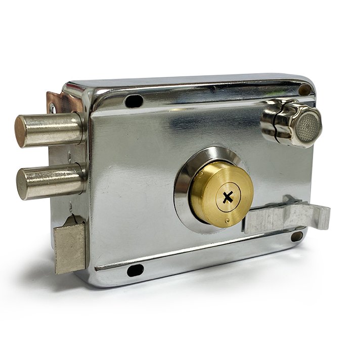 Zeise-ikon First-lever security anti-theft door rim lock two round bolts