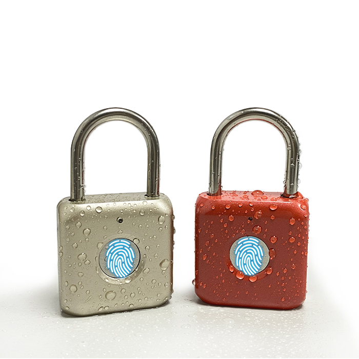 Zeise-ikon fingerprint smart padlock quick unlock waterproof 