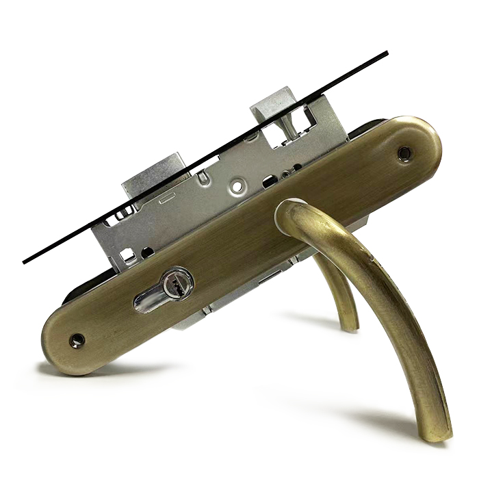Zeise-ikon aluminum handle interior door lock sets