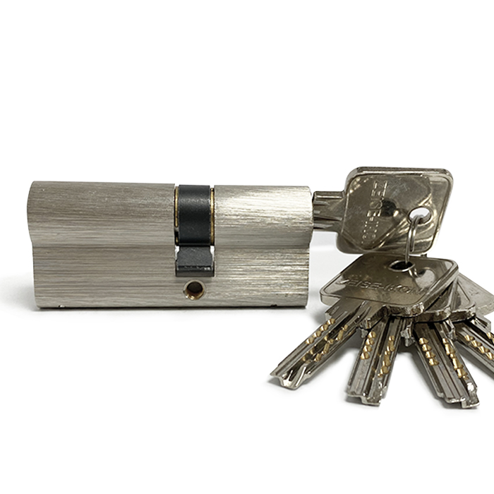 Zeise-ikon euro profile high security lock cylinder with 5 computer brass keys