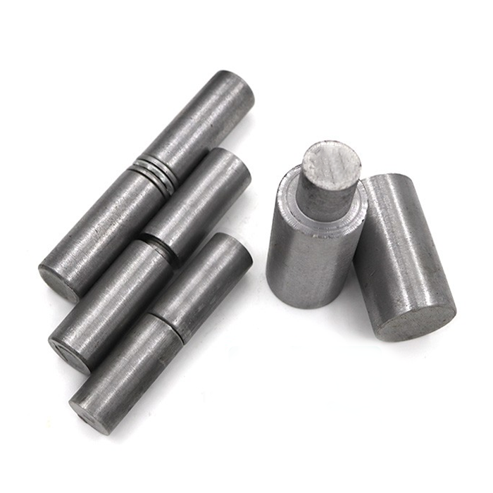 Round type welding hinge