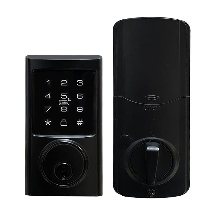 Hot Sale Waterproof WiFi Key Fingerprint Face Recognition Electronic Keypad Door Lock