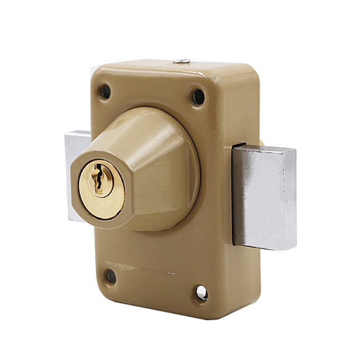 High Security Lock for Door Button Key Opening System Security Point Keys Door Gate Lock Rim Lock
