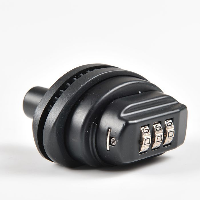 High Quality Black 3 Digits Combination Lock Steering Wheel Accessories Digit Trigger Lock Safe Lock