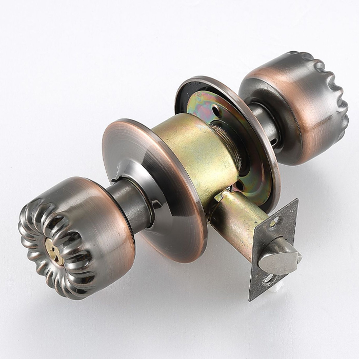 3861 Stainless Steel Cylindrical Knob Door Lock for Hotel Bedroom Bathroom