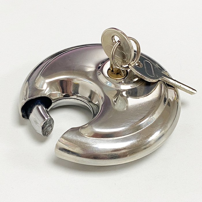 Circular Lock/stainless Steel Padlock/outdoor Waterproof, Rust Proof and Shear Resistant Padlock