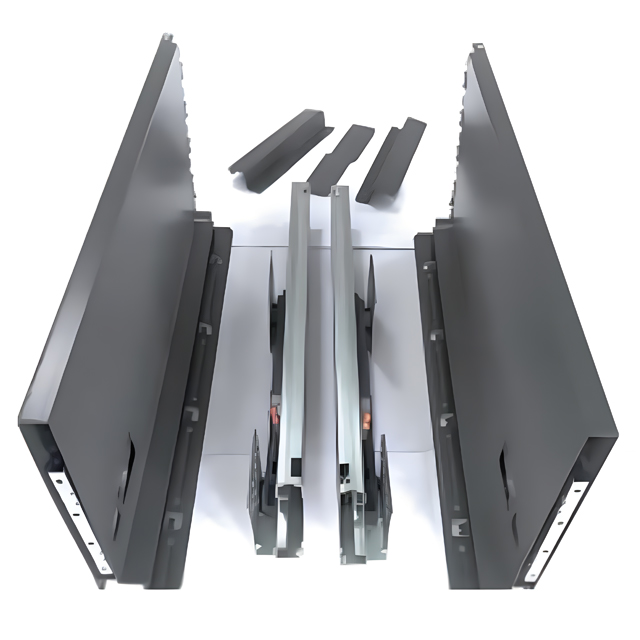 Hot Selling Cabinet Kitchen Furniture Soft-closing Slim Box Drawer Organizers Drawer Slide Box Kitchen Drawer Organizer