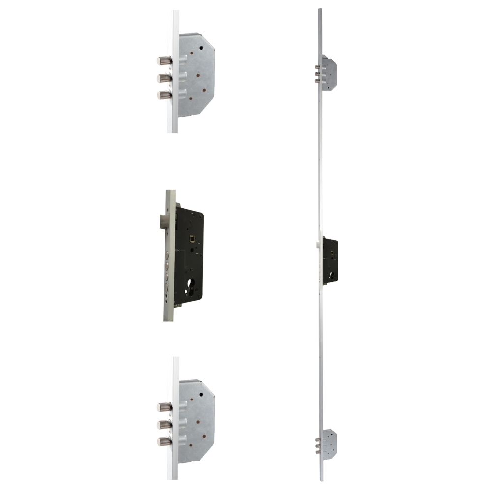 European Style High Security 3201B Mortise 3-Point Door Lock Body for Wooden Door Security with Lock Cylinders
