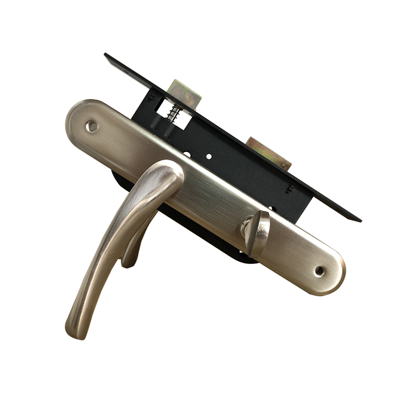 High Quality Zinc Alloy Cylinder Door Handle Lock Mortise AB SS Color Key Unlatch Waterproof Anti-Theft Lock