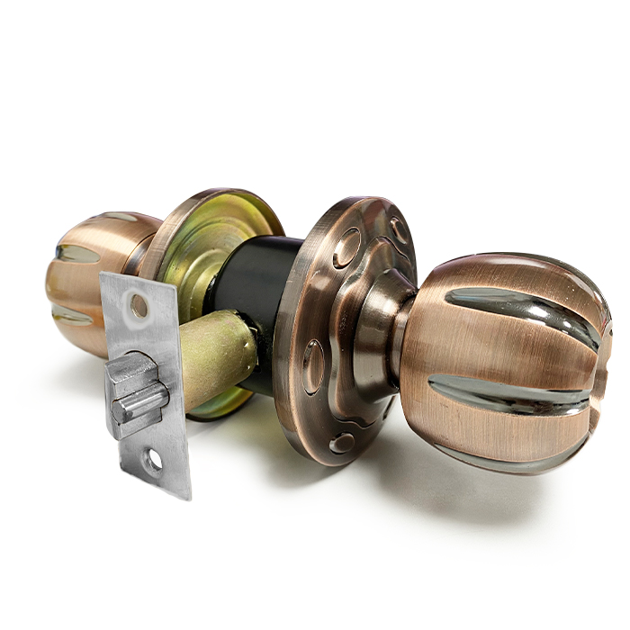 Entry Entrance Keyed Door Knob Lock Set Door Knobs and Double Cylinder Deadbolt for Safe