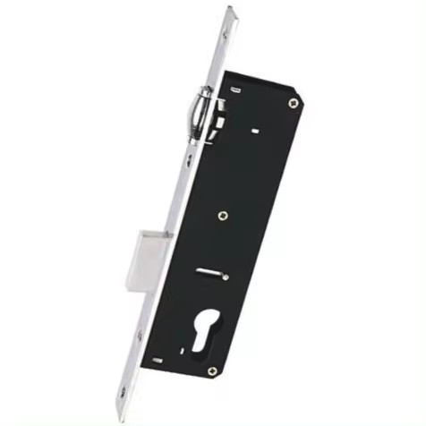 Hot Sale 85*20mm 155-20 Zinc Alloy Mortise Lock Body Black Painted with Cylinder Hole for Door Security