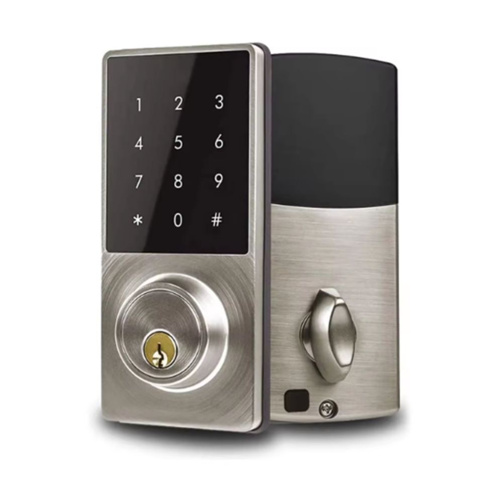 High quality waterproof fingerprint & card verification with high speed smart digital door lock with tuya wifi and TT LOCK