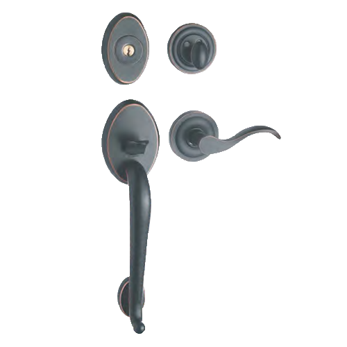 Factory Canada Market Door Handle Home Stylish and Durable Front Door Deadbolt Lever Door Lock with Key