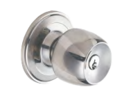 Factory Wholesale 50mm Entrance Door Lock Key Fingerprint Unlock Way Steel Aluminium Cheap Wooden Gate Ball Lock