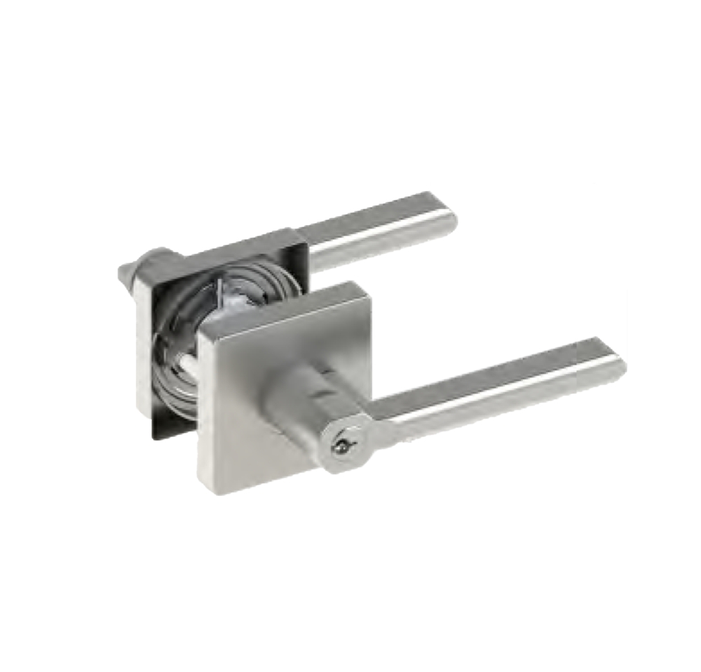 Heavy Duty Leverset Door Lock Entrance Tubular Square Leverset Lock Handle Door Lock