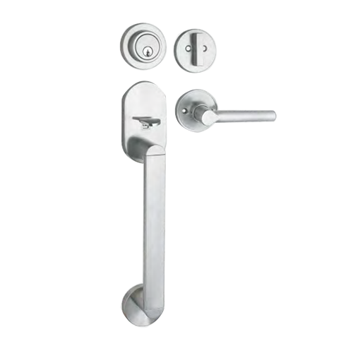 New Style Household Hotel Entrance Door Handle Lock Set