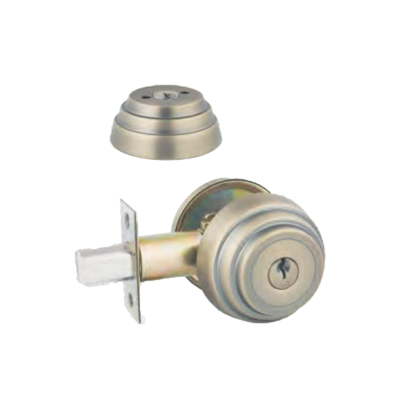 High Security Exterior Keyed Front Entry Double Deadbolt Lock Antique Bronze Durable Zinc Alloy Anti-Theft for Houses/Hotels