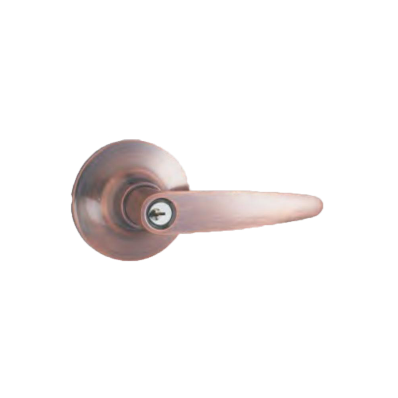 Portable Modern Double Side Security Key Entry Door Tubular Lever Handle with Lock for Entrance