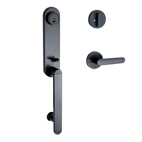 Factory New Design Mortise Lock Grip Pull Handle Lockset for Glass Entrance Door Lock