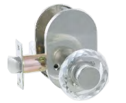 Crystal Round Style High-grade Door Knobs with Lock and Keys Luxurious Door Knob