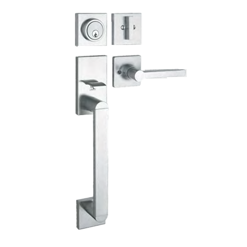 Factory North America Front Door Entrance Handle Single Door Lock Set with Deadbolt