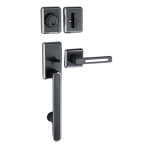 New Design Entrance Door Handle Lock Set With Dummy Heavy Duty Adjustable Handle Sets With Deadbolt