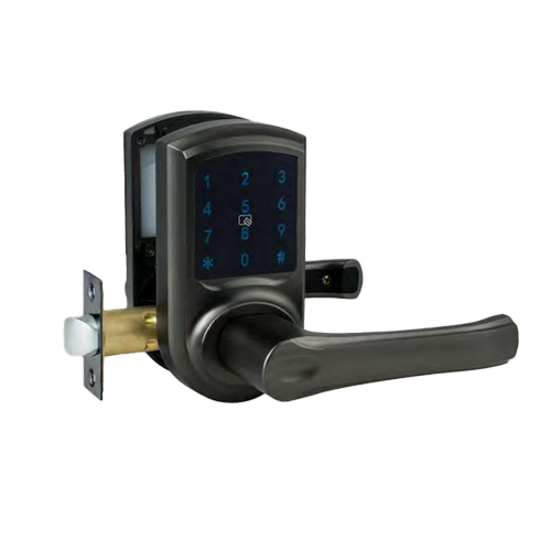 North America Digital Smart Deadbolt Lock for Main Exterior Door With Mechanical Keys Card