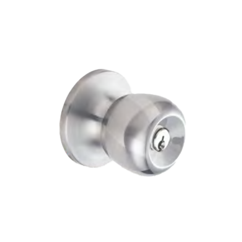 Modern Entrance Knob Door Lock for Round Ball OEM Satin Stainless Steel Tubular Door Lock