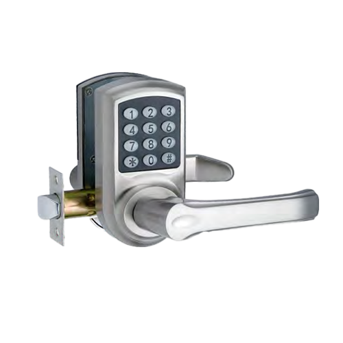 OEM Digital Door Lock With Handle Support Tuya Bluetooth Lock WiFi App Open Door Key Card