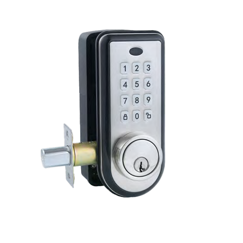 Zinc Alloy Smart Home System Electric Door Lock Safe Password Key Control