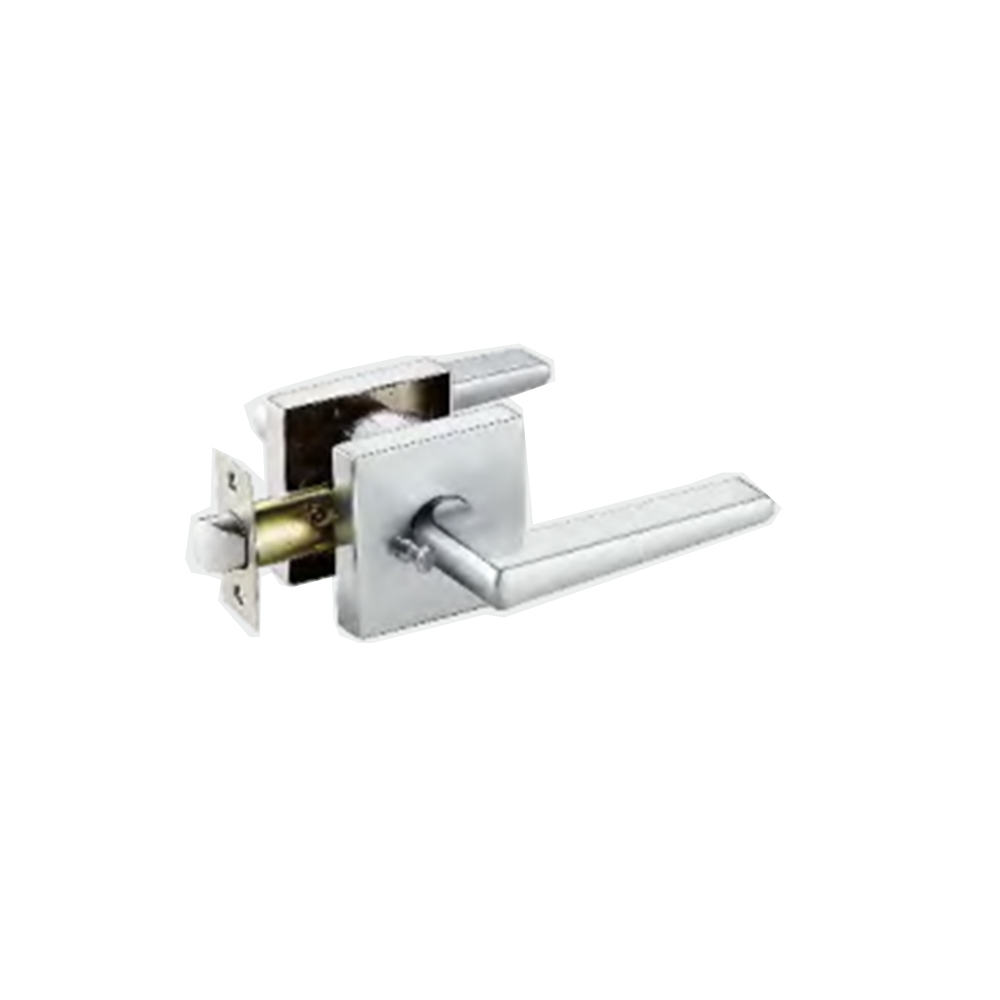 Square Rose Apartment Household Tubular Interior Privacy Passage Bathroom Door Lock Door Lever Lock