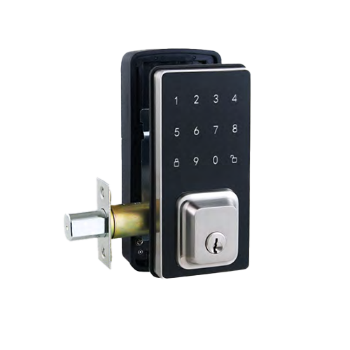 North America High Security Hotel Office Electric Smart Rim Lock TTlock Tuya Deadbolt