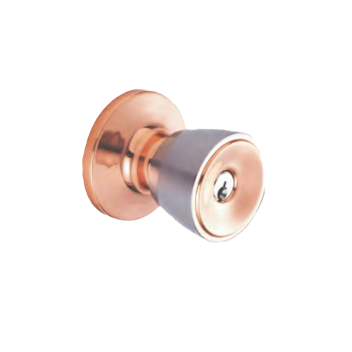 Commercial Grade Exterior Entrance  Wood Door Knobs Cylindrical Tubular Lock