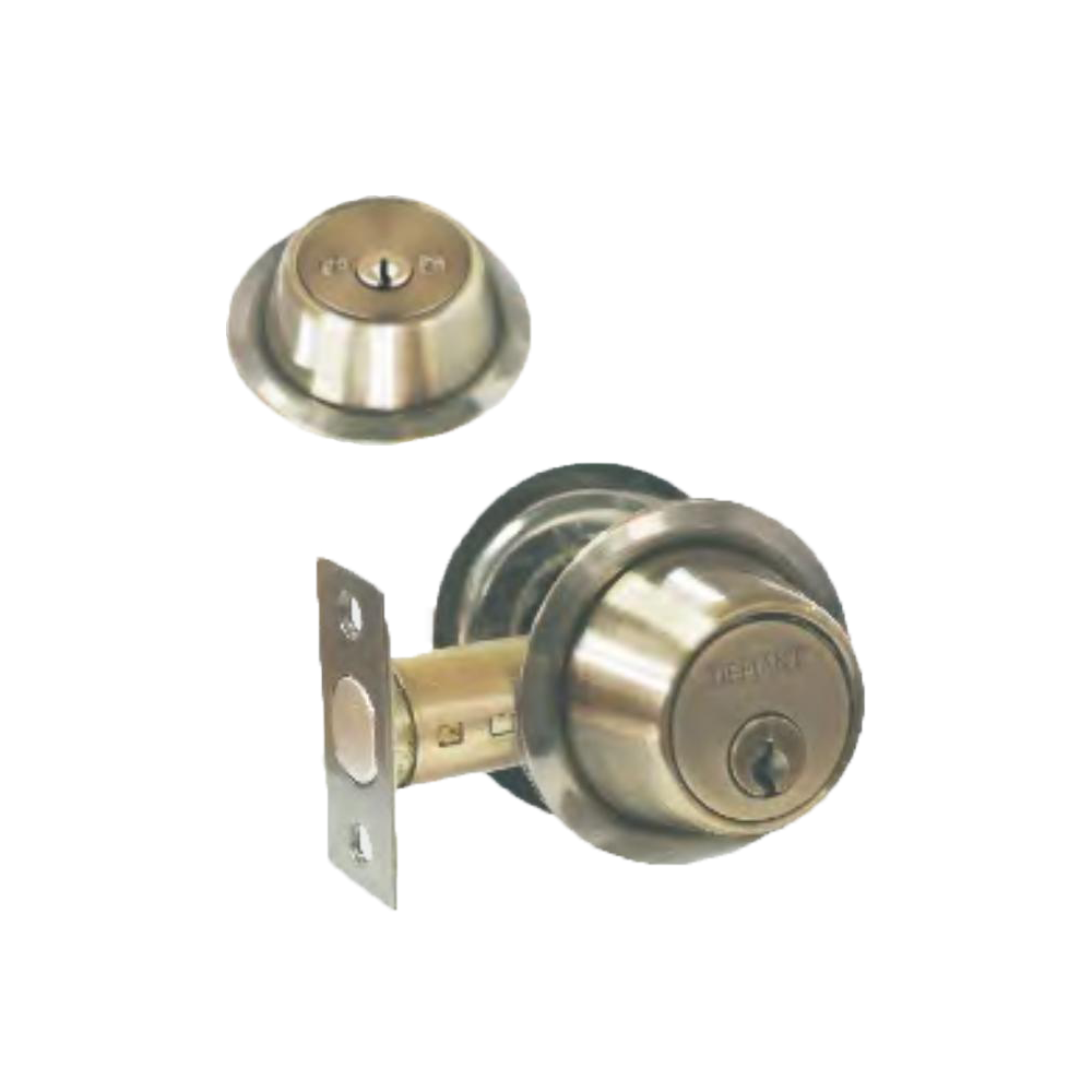 Security Key Single Cylinder Deadbolt Entrance Deadbolt Knob Lock for Bedroom Bathroom